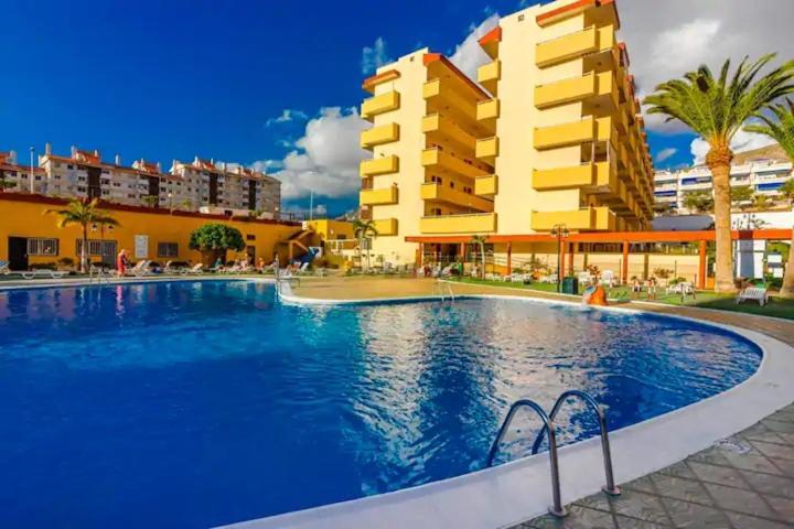 Apartamento Luminoso y bonito apartamento con piscina en frente del mar Los Cristianos  Exterior foto